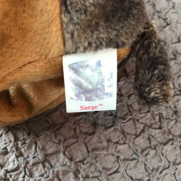 Bundle 3 for $10 Sarge the German Shepard Ty beanie baby yr 2000 missing ear tag - Picture 4 of 6